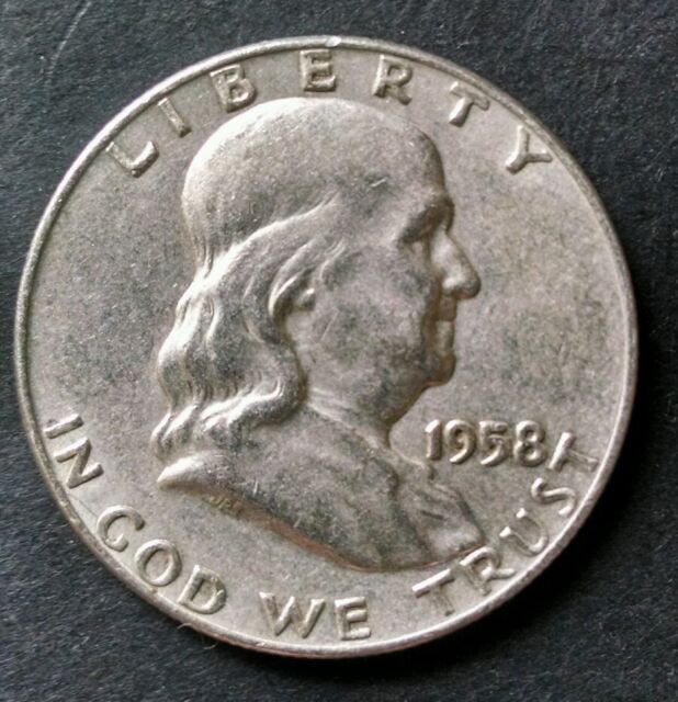 1 1958 Franklin Half Dollar //// Proof //// Better Date //// 1 Coin