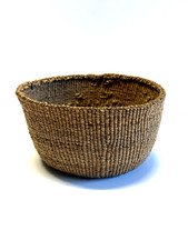 Native American Indian Northwest Coast Twined Basket; Lat 1890's; Lot #H2