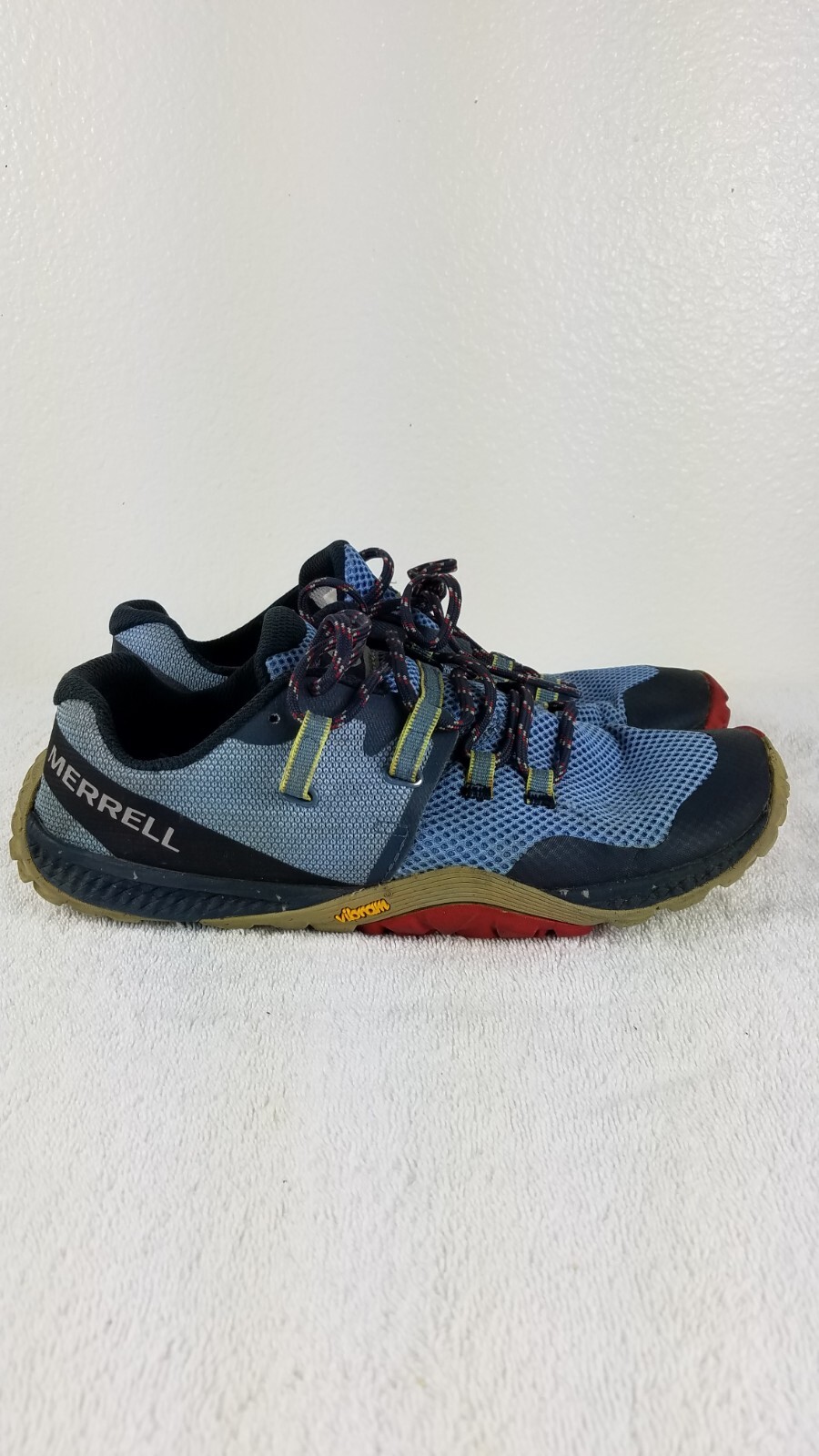 Guanto da trail donna Merrell 6 scarpe da corsa J067248 blu USA taglia 6 5
