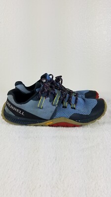 Merrell Women Trail Glove 6 Running Shoes J067248 Blue US Sz 6.5