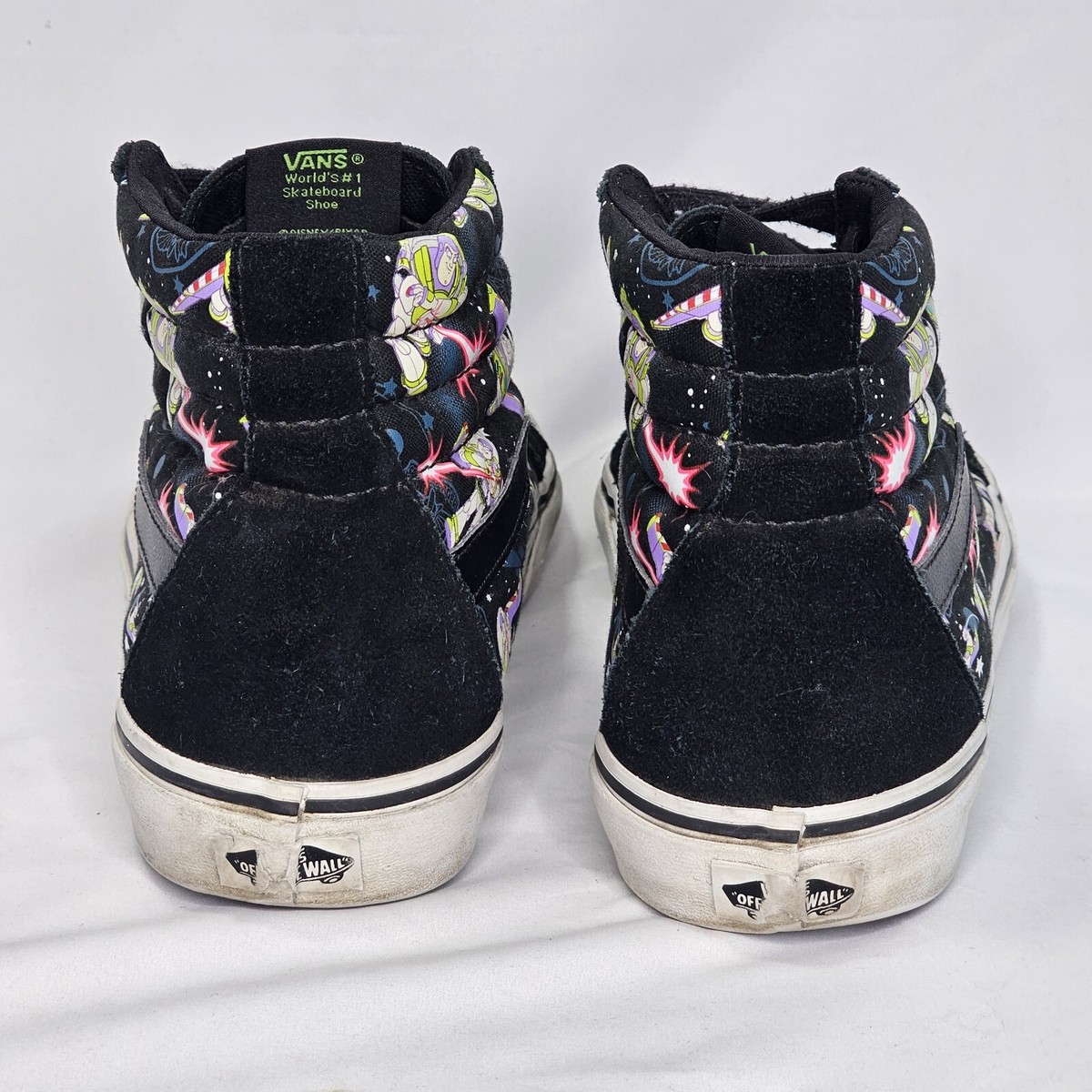 VANS x Disney Mens Shoes 9 Toy Story SK8-Hi  Buzz Lightyear Pixar Skate Sneakers Vans Shoes Old Skool Toy Story Buzz Lightyear Size 9 Mens  main image 4
