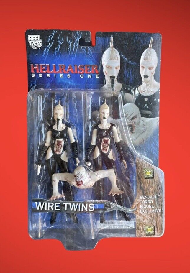 🔥NECA HELLRAISER WIRE TWINS FIGURE SET NEW NEVER OPENED 🔥NECA HELLRAISER WIRE TWINS FIGURE SET NEW NEVER OPENED