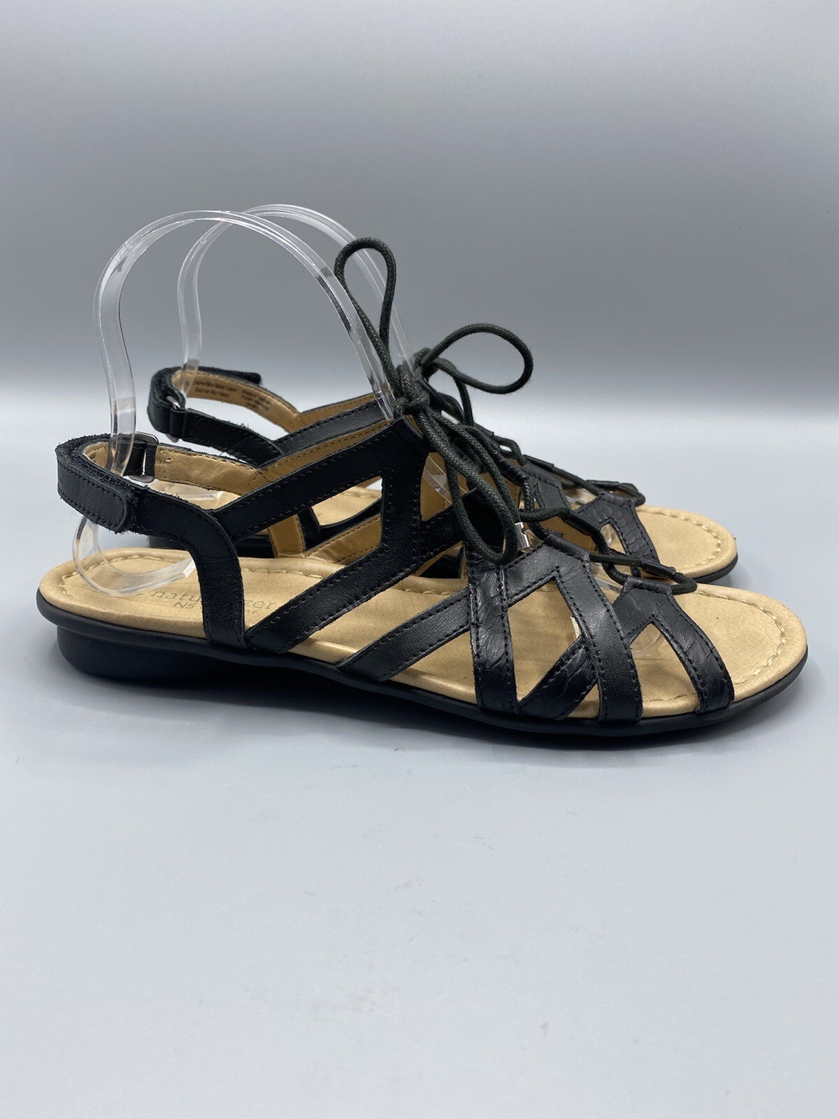 Naturalizer N5 Comfort Womens Shoes Sandals Slingback Black Size 8.5M | eBay