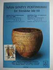 Finland: Maximum Card,"MUSEUMSWERK",MN 942, "MESSE ESSEN 26.-31.5.84"