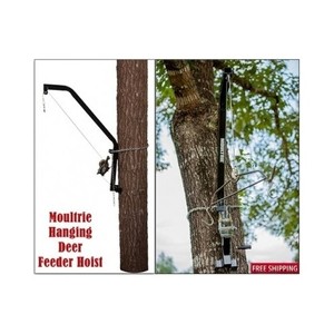 Moultrie Hanging Deer Feeder Hoist Heavy Loads Feeders Big Game