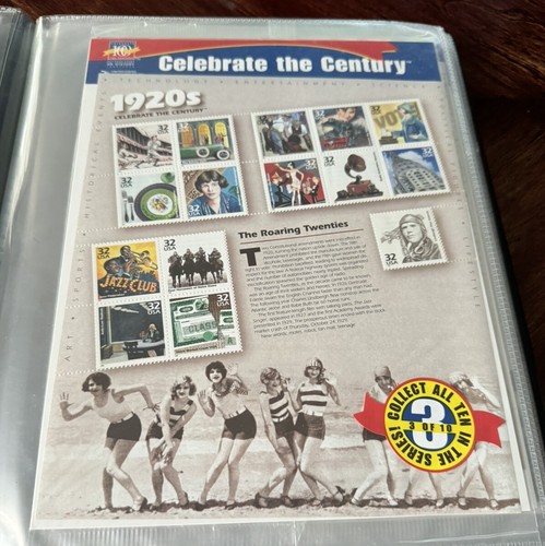 USPS Celebrate The Century Commemorative Stamp Collection 1900-1999 Full Set - Picture 5 of 14