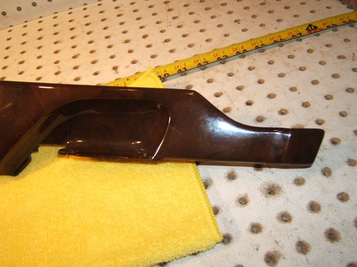 Mercedes 93-99 C140 S coupe CL Front door Driver LEFT BURL wood top long 1 Cover - Picture 12 of 22