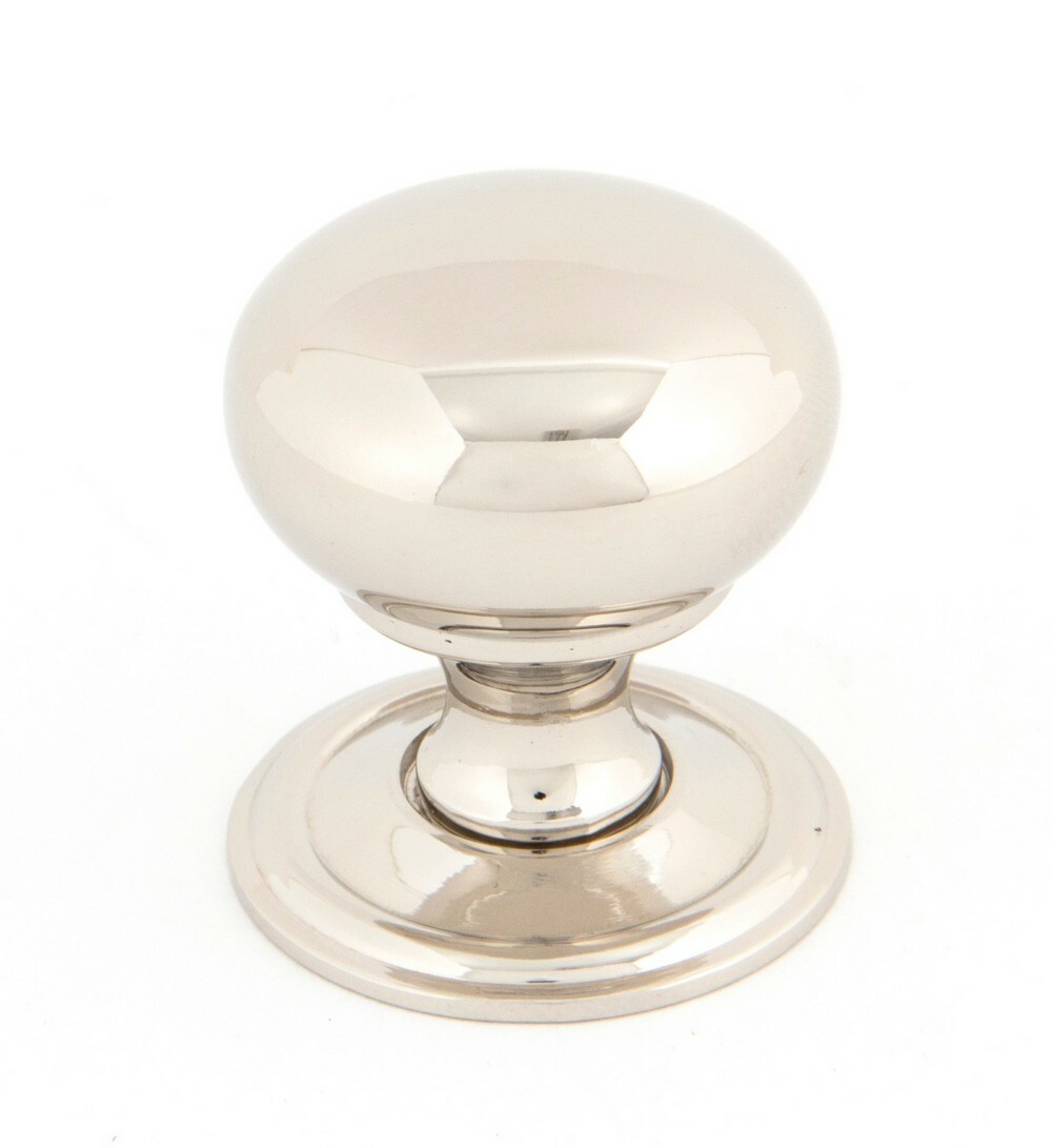 From The Anvil 83884 Polished Nickel Mushroom Cabinet Knob 32mm