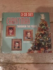 Christmas Through the Years 3 CD Set Elvis Presley, Bing Crosby Frank Sinatra