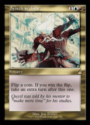 Stitch in Time (Retro Frame) Foil #384 Ravnica Remastered MTG