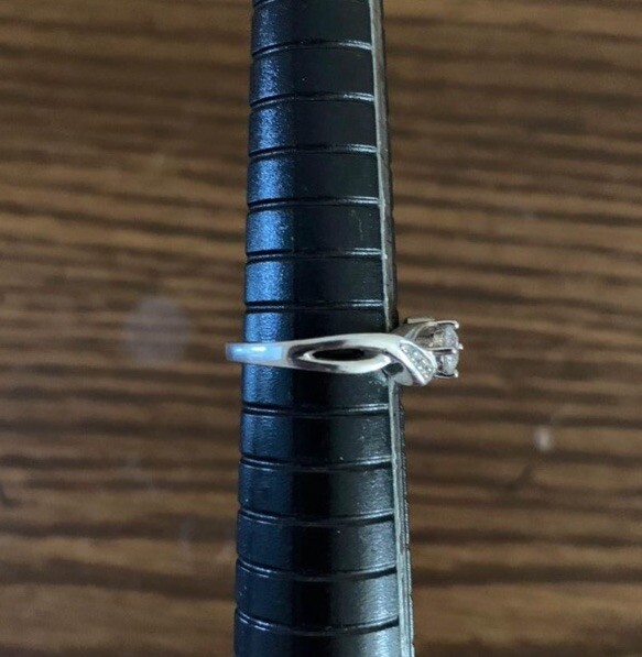 Sterling Silver Ring Size 5 Five - image 2