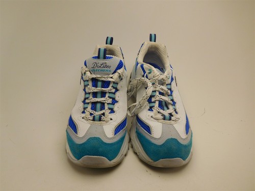Skechers D’ Lites Second Chance Trainers Womens Retro Sneakers, Size 6.5 13146 - Picture 2 of 10