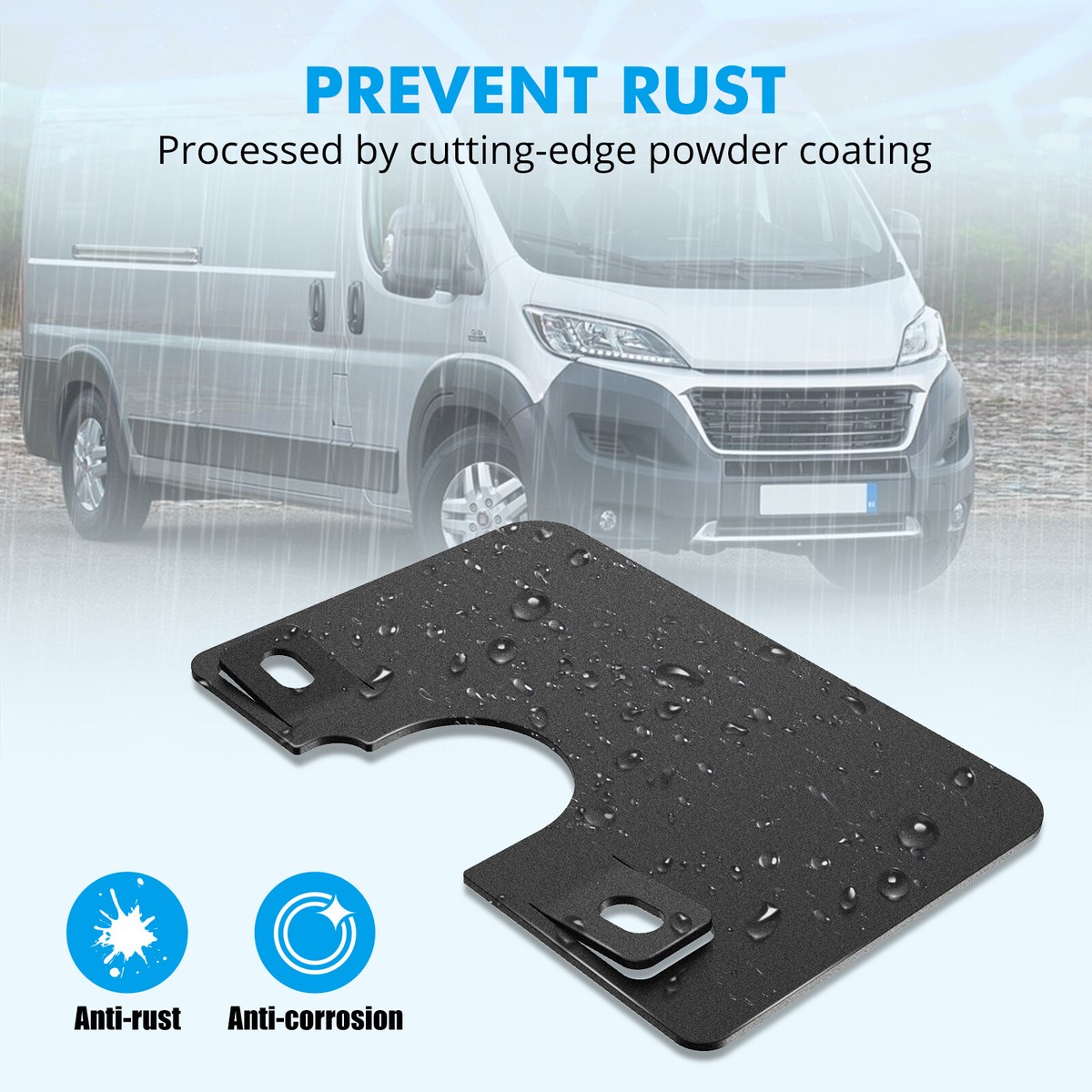 FIAT DUCATO DOBLO Citroen Jumper Peugeot Boxer Noir Gear Poignée 6