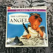 Vintage View-Master GAF Factory Sealed Slide Packet NOS The Littlest Angel