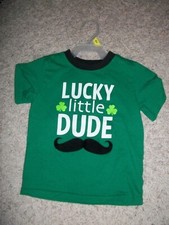 BOYS ST PATRICKS DAY T SHIRT .....SIZE 4T