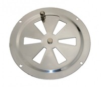 LüFtungsrosette LüFtungsblech KiemenlüFter Edelstahl 100Mm ARBO-INOX®