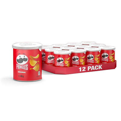Pringles Original (12 X 40 G)   Der Unwiderstehliche Snack-Klassiker in Der Prak