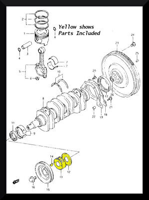 TIMING KIT FOR SAMURAI 86-94, 12631-82000, 12635-78401