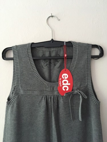 Basic Etui EDC Esprit Kleid Tunika Dress Gr L - Bild 4 von 8