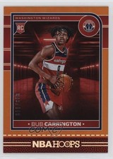 2024 Panini NBA Hoops Rookies Premium Orange Prizm /199 Bub Carrington #244 11ng