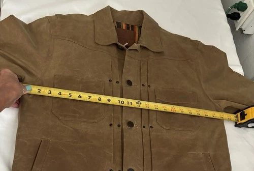 Freenote Cloth RJ-1 Riders Jacket Rust Brown L NWT Yellowstone Kayce Dutton USA image 16