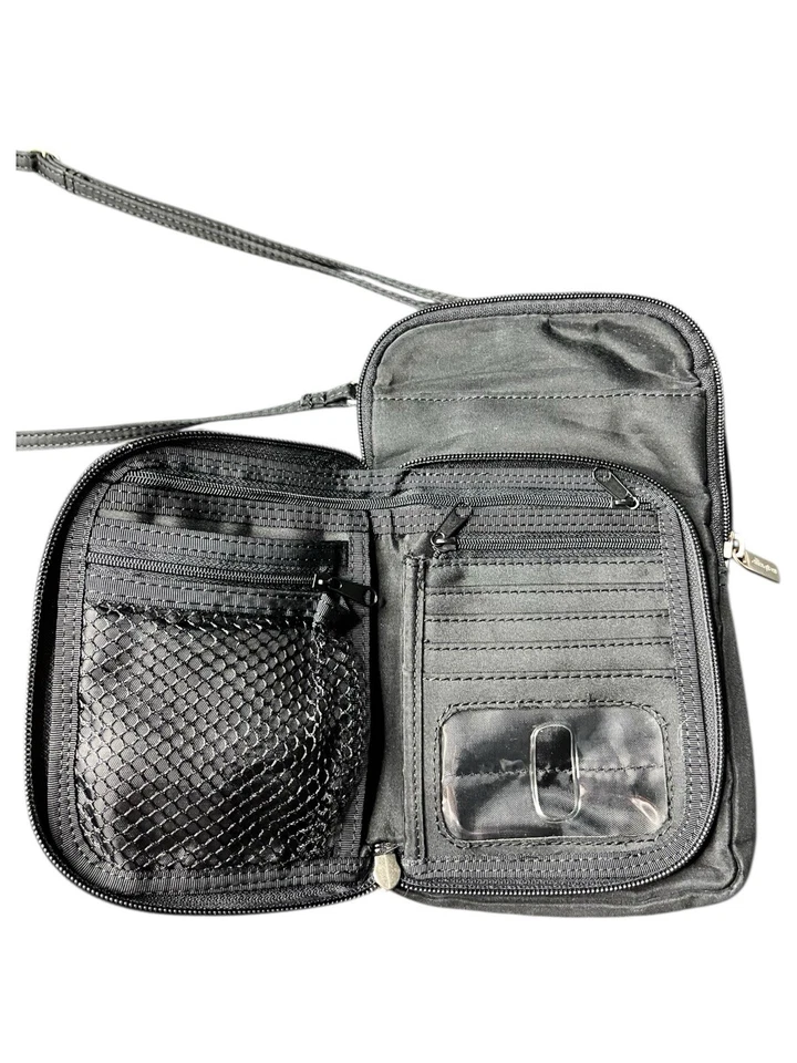 Сумка через плечо Ellington черная 10x6"" - Изображение 3 из 4