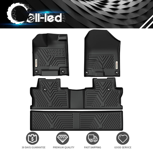 Set 4 Tappetini 3D ELEMENT in Gomma per Honda Ridgeline 2006-2014
