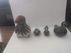 Vintage Lot Of 4 Mexican folk art bird figurines. — photo 1