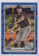 2020 Bowman Chrome Draft Sapphire Edition Justin Lange #BD-99 0hw6