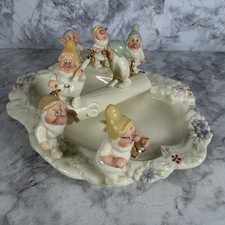 Lenox Disney Heigh-Ho Candy Dish Snow White a...