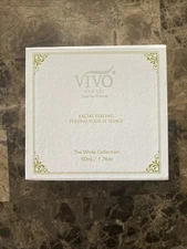 VIVO PER LEI ~ DEAD SEAM MINERALS ~ FACIAL PEELING~ 1.7oz The White Collection