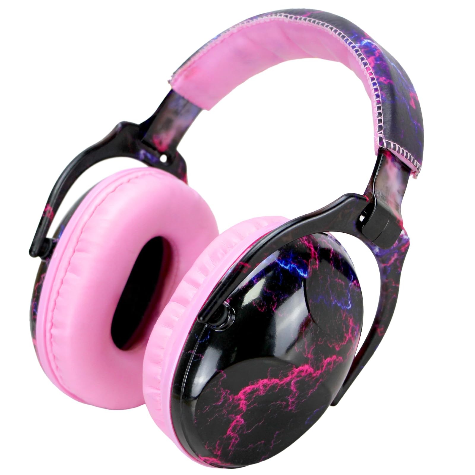 Casque anti-bruit enfant de qualité supérieure - Arceau ajustable noir