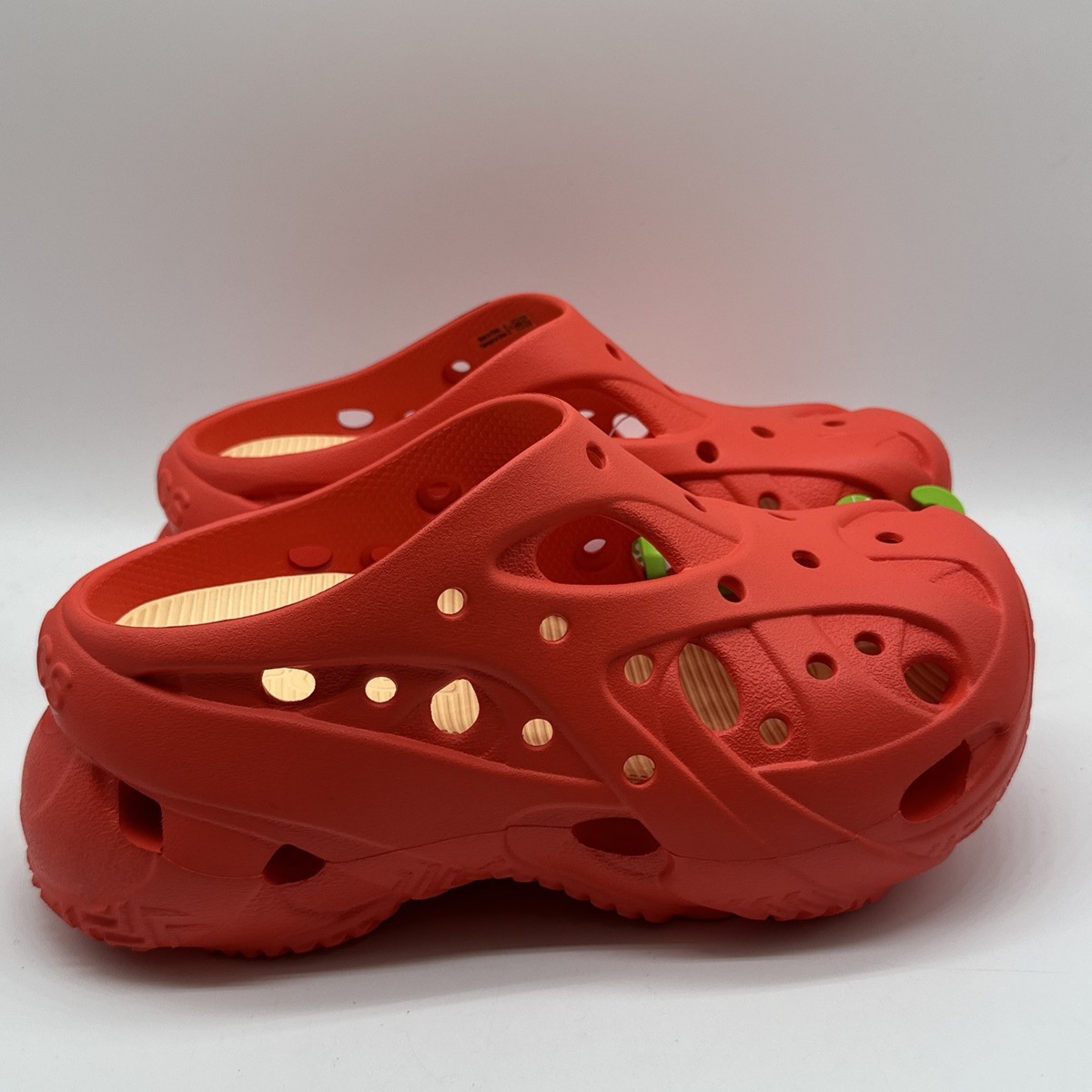 Crocs Caged Clog Women's Size 8 Starfish Coral Orange Shoes 211141