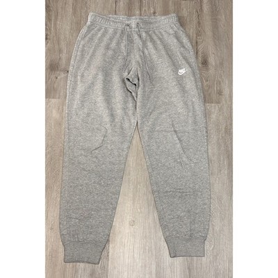 Nike Sportswear Essential Womens Fleece Joggers Grey BV4087-063 Size M