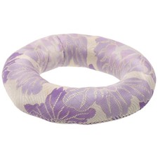 Singing Bowl Cushion: Round Cushion Pillow for Sound Healing and Crystal Sound