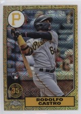 2022 Series 1 1987 Topps Chrome Silver Pack Mojo Rodolfo Castro #T87C-67 11qz