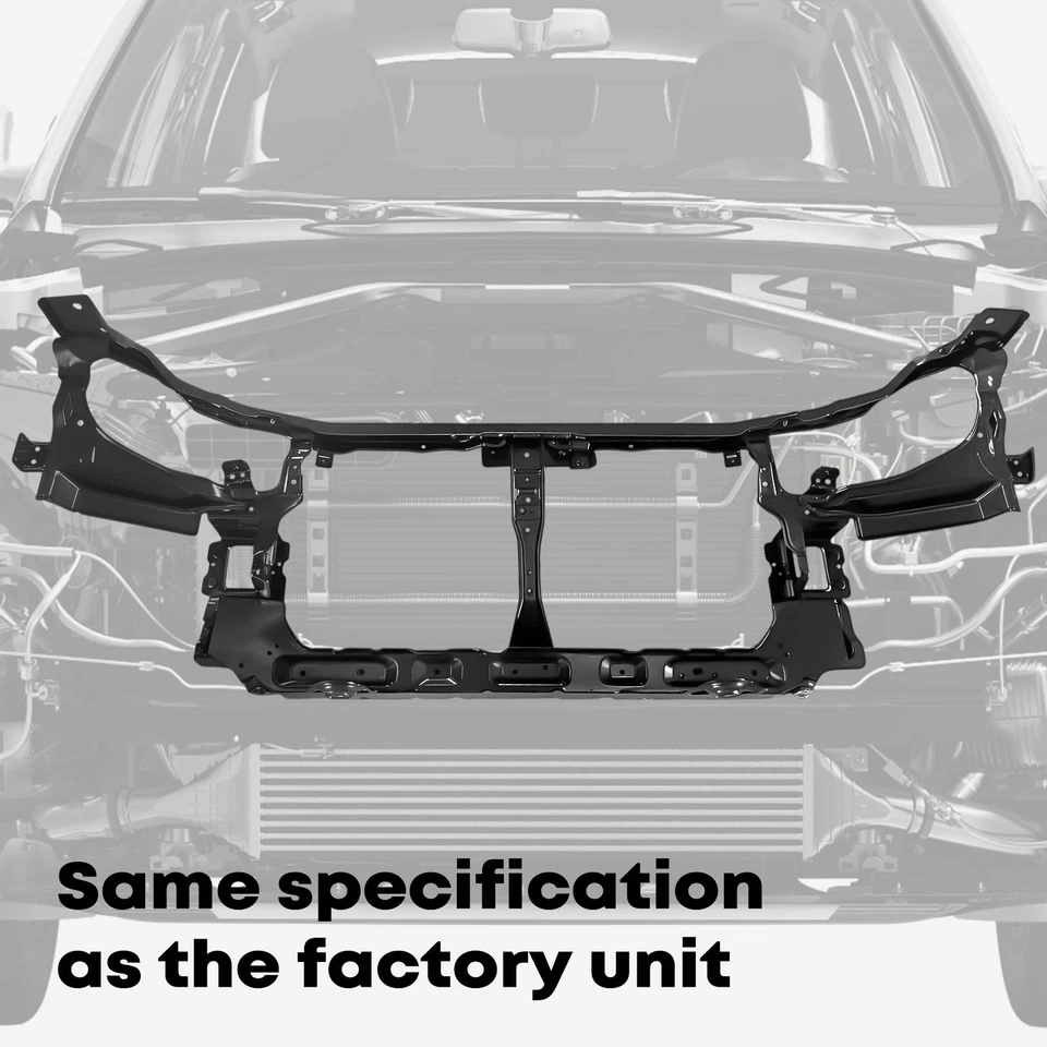 现代索纳塔 2002 - 2005 钢的前上下散热器支撑组件 — 第 3/4 张图片