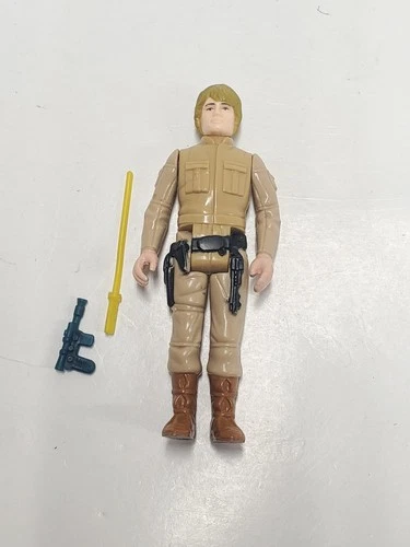 Vintage Star Wars Bespin Luke NO COO Brown Hair Figure 1980 100% Complete Lot1