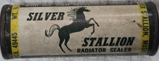 Vintage Silver Stallion Seal Radiator Sealer ...