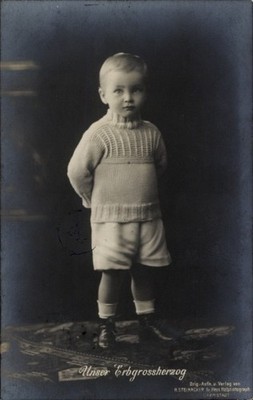 Ak Erbprinz Georg Donatus von Hessen-Darmstadt, Porträt - 4983915