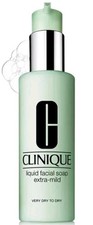 CLINIQUE Liquid Facial Soap EXTRA-MILD for "Very Dry to Dry" Skin 6.7oz/200mL 