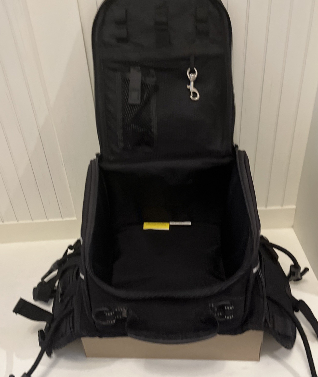 NELSON RIGG Black Motocycle Bag CL-75 Commuter Sport Tail Bag