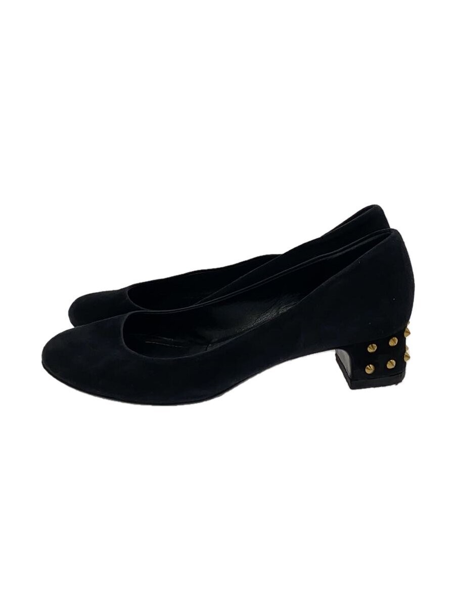 Gucci Black Suede Pumps Size 37 Style 297198