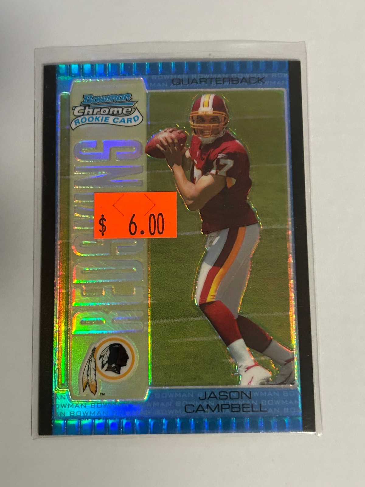 Jason Campbell Bowman Chrome #117 Refractor