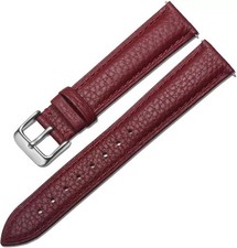 Genuine Leather Strap Compatible with 12mm-24mm Watches Quick Release