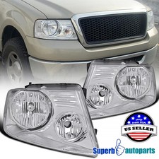 Headlights Fits 2004-2008 Ford F150 F-150 2006-2008 Lincoln Mark Lt Headlamps Headlights Fits 2004-2008 Ford F150 F-150 2006-2008 Lincoln Mark Lt Headlamps