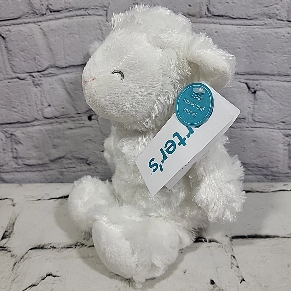 Carters Lamb Plush Wind-Up Turn Key Motion Musical Baby Stuffed Crib Toy New - Image 3 of 4