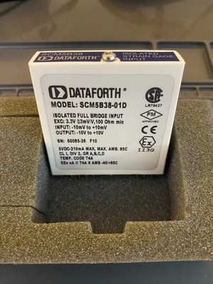 DATAFORTH SCM5B38-01D Isolated Strain Gage Input Module 
