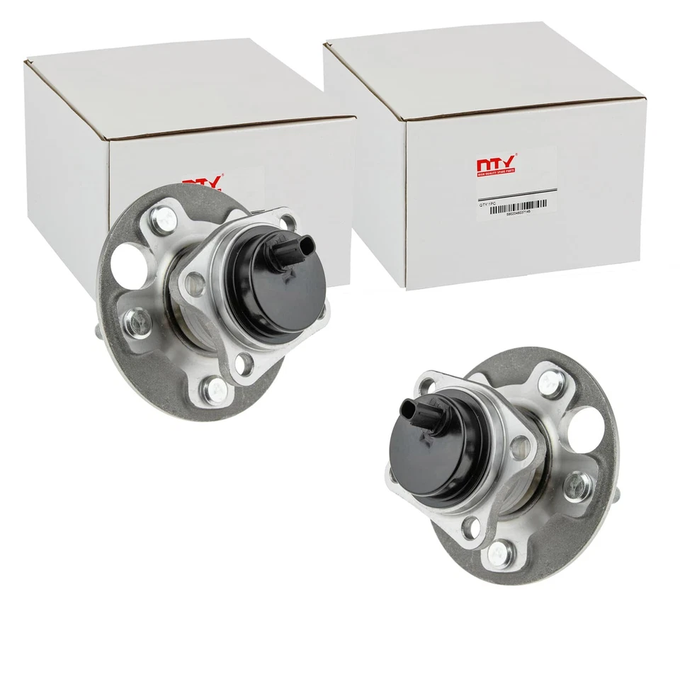 2X NTY RADNABE HINTEN BEIDSEITIG PASSEND FÜR TOYOTA AURIS COROLLA