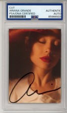 Ariana Grande SIGNED Eternal Sunshine AUTOGRAPH CD Album Cover Cut PSA DNA COA